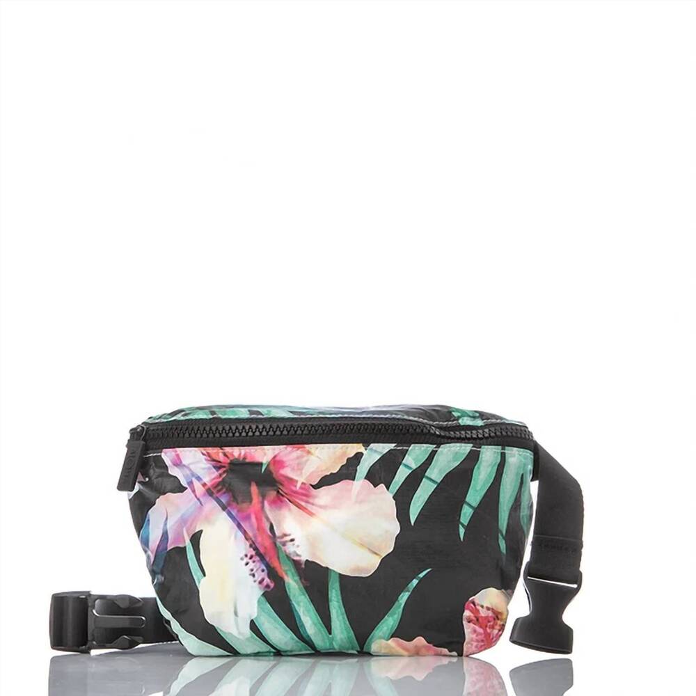 NEW ALOHA COLLECTION mini hip pack in hibiscus palm